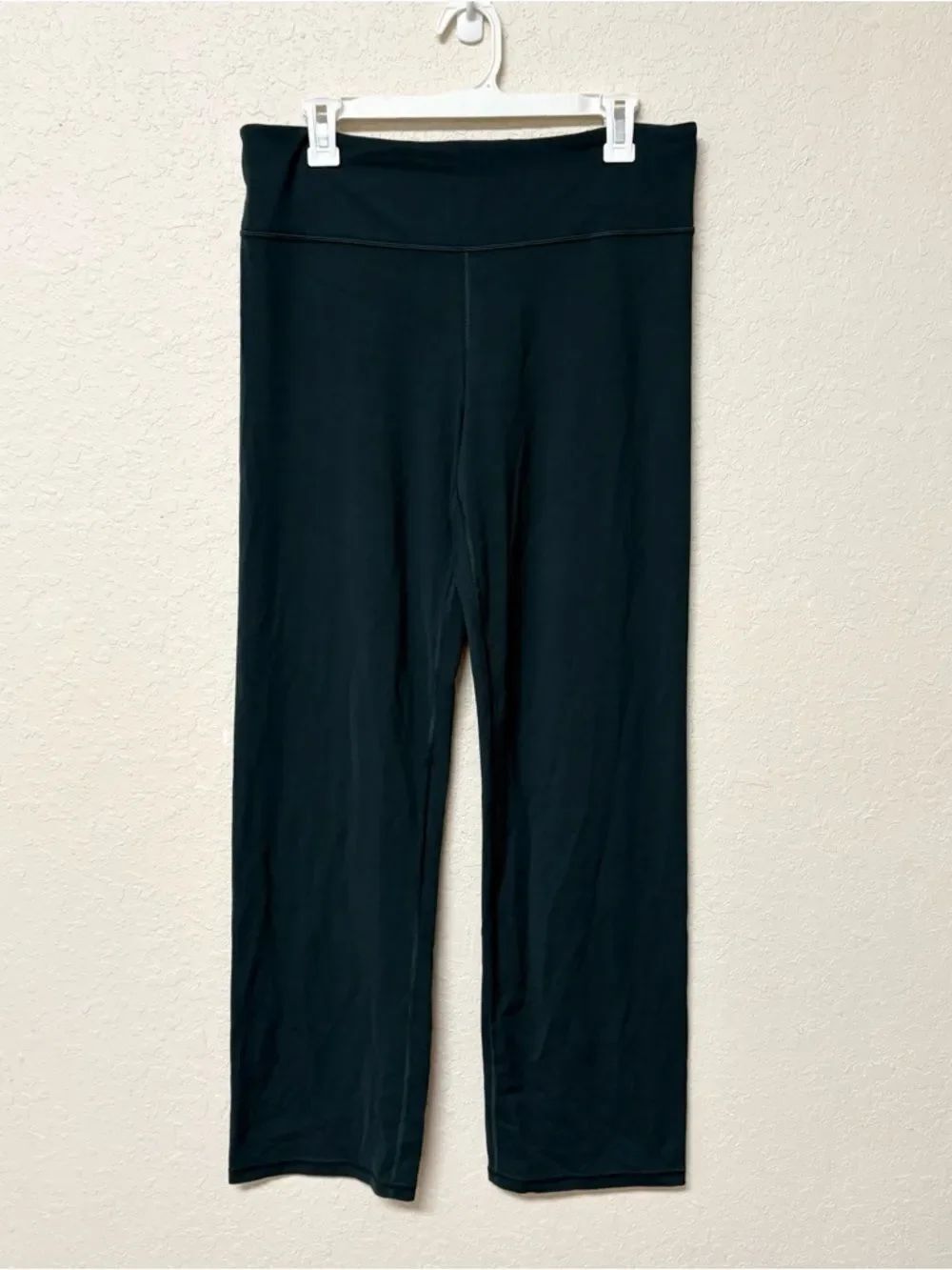 Athleta High Rise Elation Straight Leg Pant 2.0 Pine Green Stretch Size XL